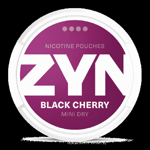 Black Cherry Flavoured Nicotine Pouches, Only Available Online