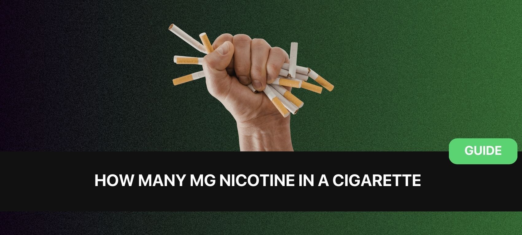 elf bar vape uk How Much Nicotine Is in a Cigarette? Tobacco Nicotine Strength
