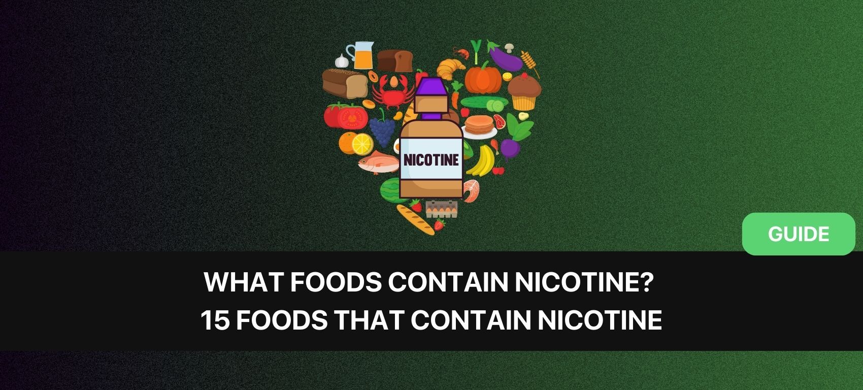 ¿Qué alimentos contienen nicotina? 15 alimentos que contienen nicotina