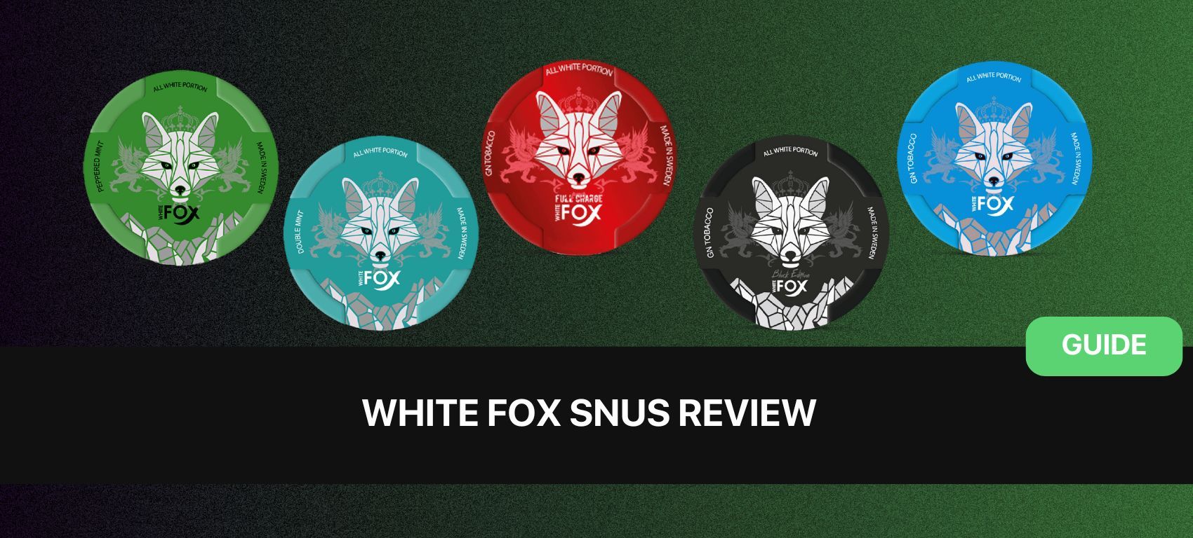 White Fox Nicotine Pouch Review 2026