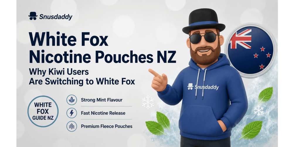 White Fox nicotine pouches NZ guide