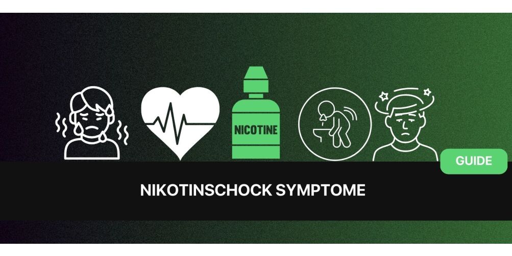 Nikotinschock Symptome