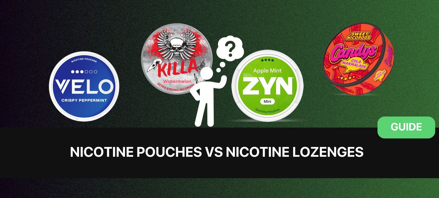 Nicotine Pouches vs Nicotine Lozenges: Differences Explained