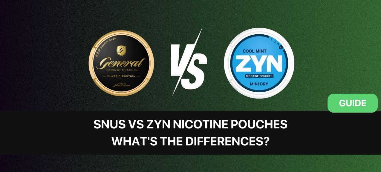 Snus vs. ZYN Nikotinbeutel: Was sind die Unterschiede?