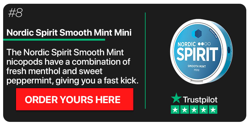 Review of nordic spirit smooth mint mini