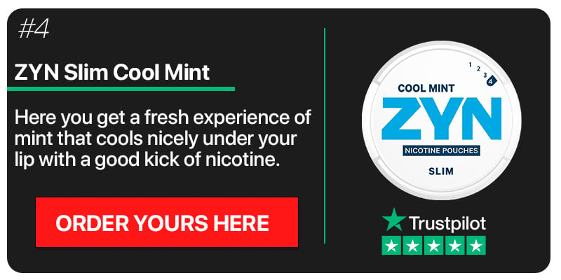 Order ZYN Slim Cool Mint to USA
