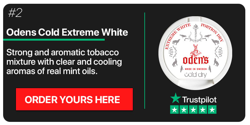 Order Odens Extreme White Dry Portion in USA