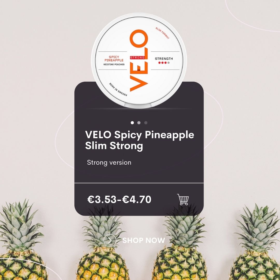 Buy VELO Spicy pineapple Netherlands