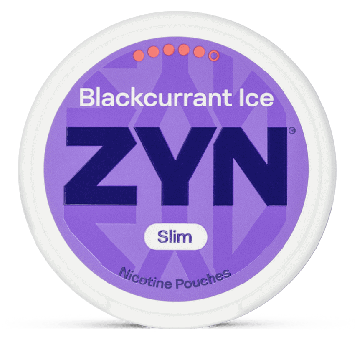 ZYN Slim Blackcurrant Ice Super Strong