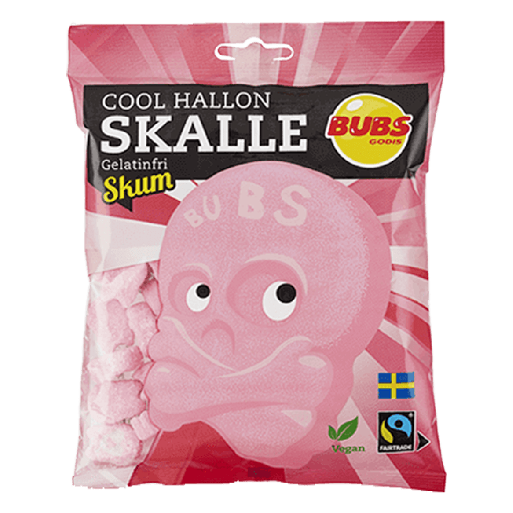 Bubs Cool Hallonskalle Skum 175 g
