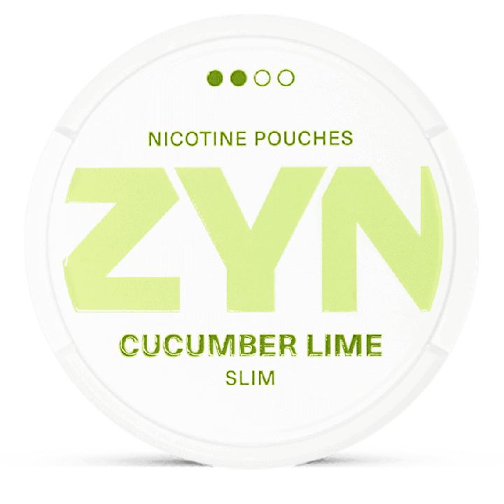 ZYN Slim Cucumber Lime New Feel Product Label