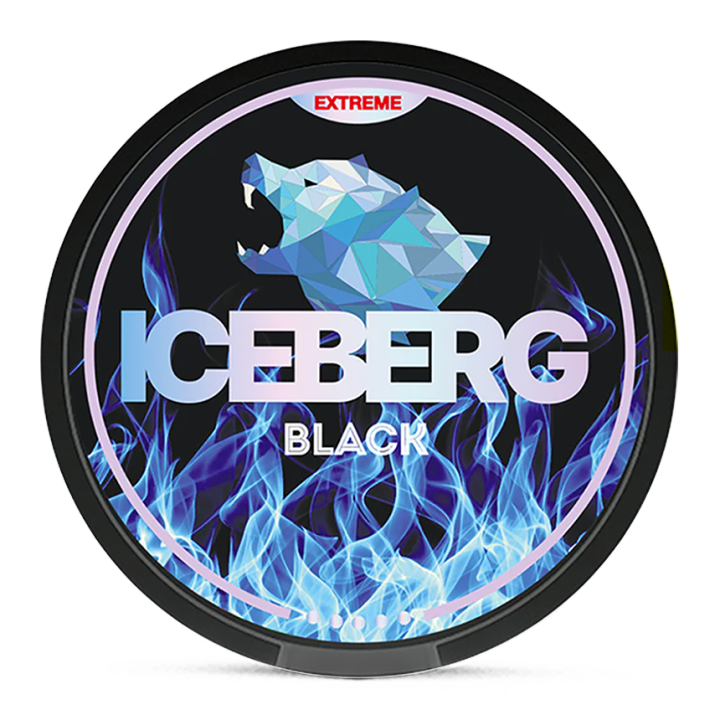 Iceberg Black Product Label