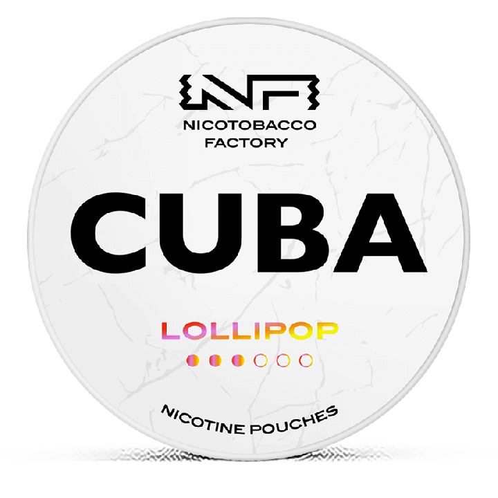 CUBA White Lollipop