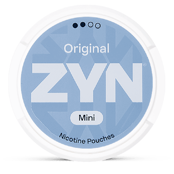 ZYN Mini Dry Original 3 mg Product Label