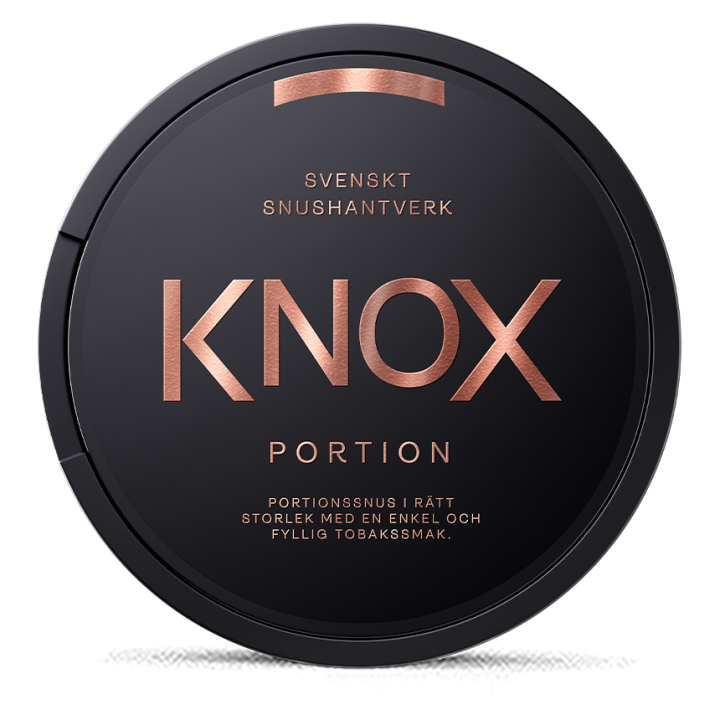 Knox Original Portion Product Label