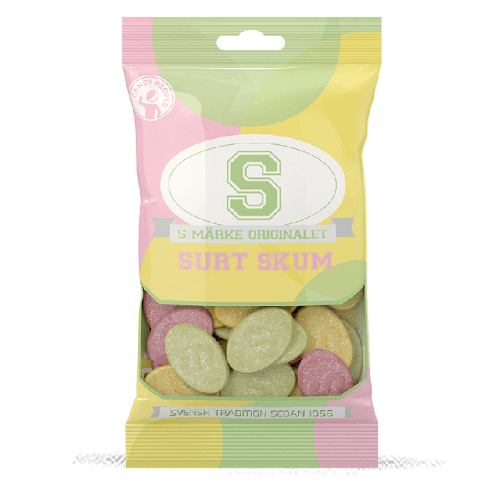 S-märke Surt Skum 70 g