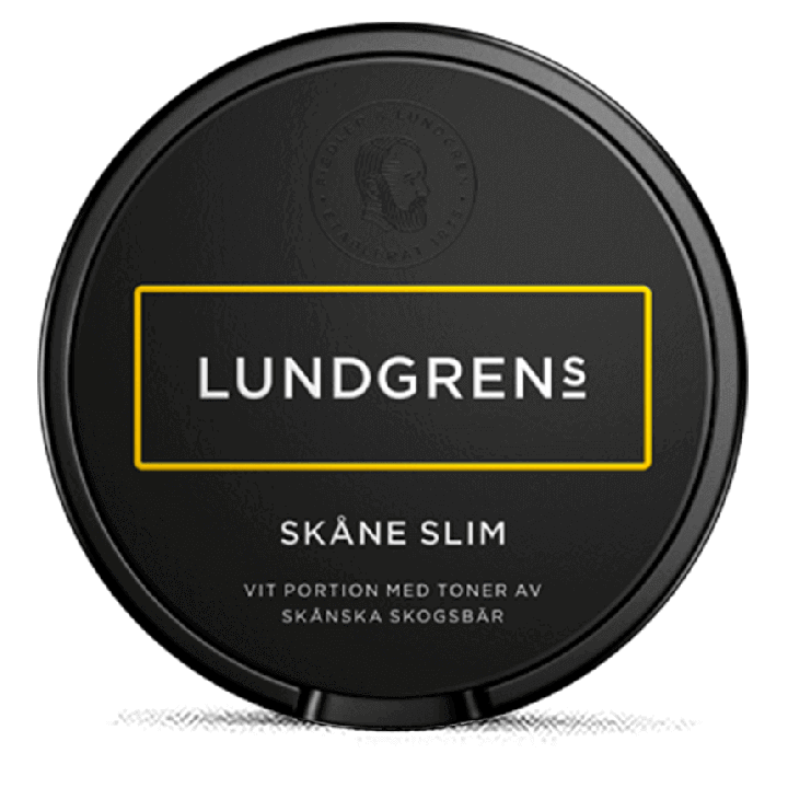 Lundgrens Skåne Slim White Portion Product Label