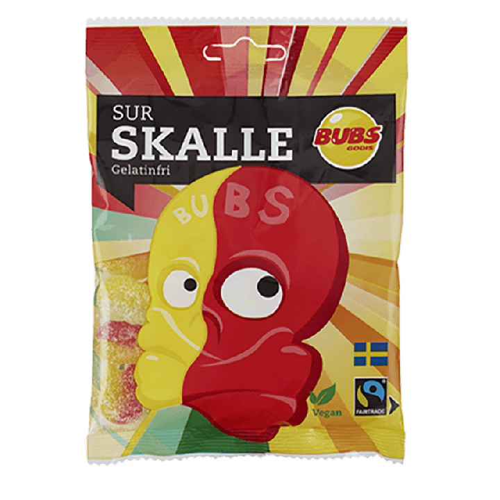 Bubs Sur Skalle 190 g