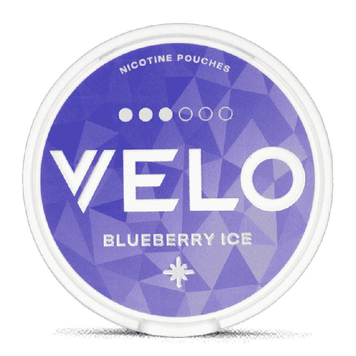VELO Blueberry Ice nicotine pouches