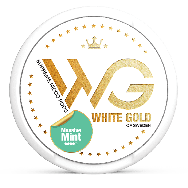 White Gold Massive Mint Strong