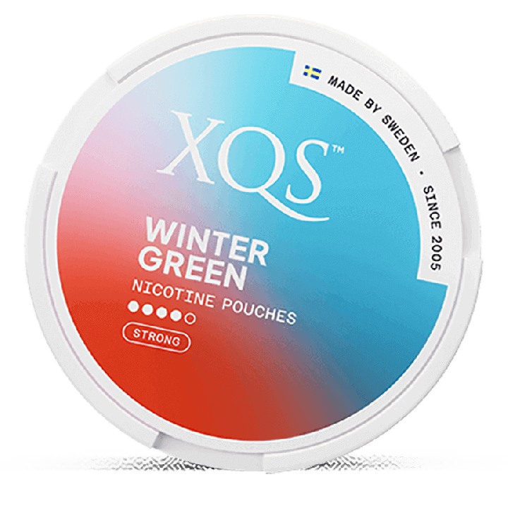 XQS Spearmint Strong Product Label