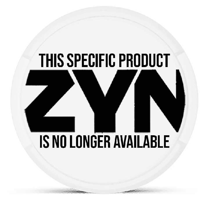ZYN Slim Deep Freeze Extra Strong Product Label