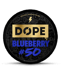 DOPE Blueberry No. 50 Product Label