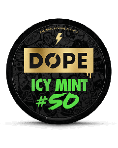 DOPE Icy Mint No. 50 Product Label