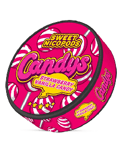 Candys Strawberry Vanilla Candy Product Label
