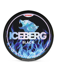 Iceberg Black Product Label