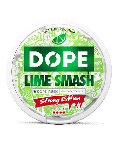 DOPE Lime Smash Strong Product Label