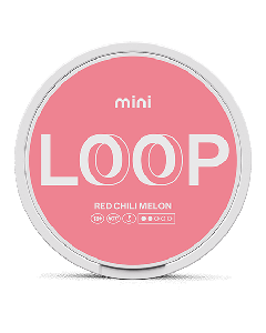 LOOP Red Chili Melon Mini Product Label