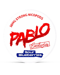 Pablo Exclusive 50 mg Sour Blueberries