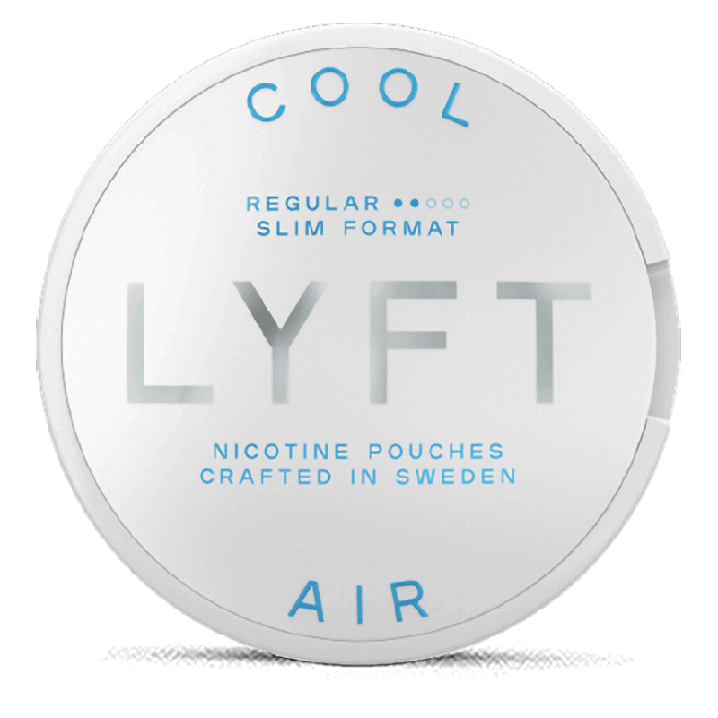 LYFT Cool Air Slim Regular Product Label