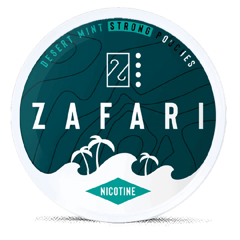 Zafari Desert Mint Strong Product Label