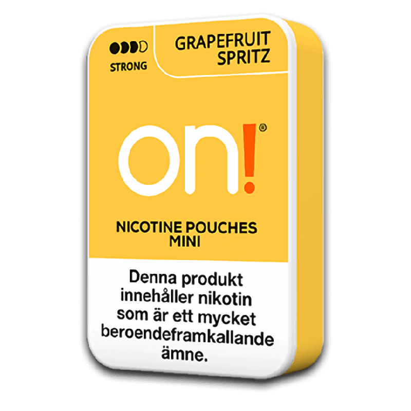 on! Grapefruit Spritz Strong Product Label