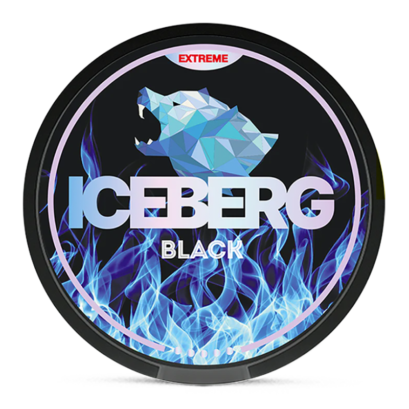 Iceberg Black Product Label