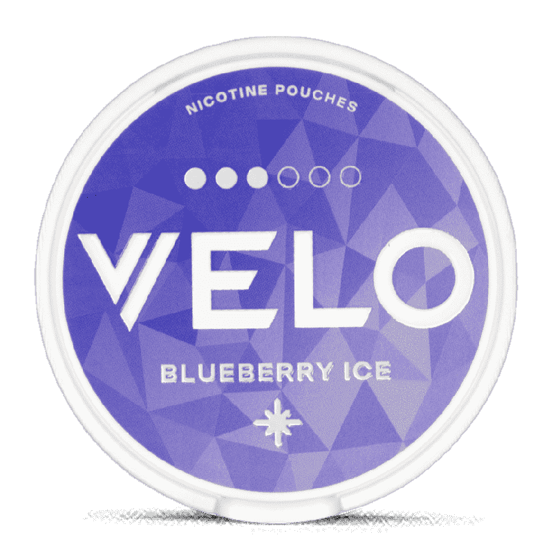 VELO Blueberry Ice nicotine pouches