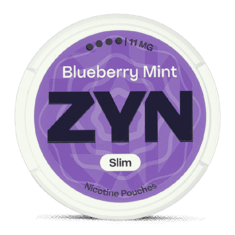ZYN Slim Blueberry Mint 11 mg nicotine pouches