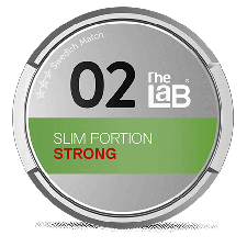 The Lab 02 Slim Portion Strong snus can at Snusdaddy.com