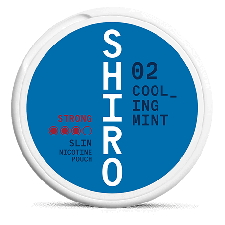 Shiro #02 Cooling Mint snus can at Snusdaddy.com