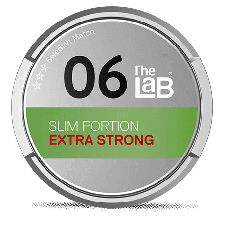 The Lab 06 Slim Portion Extra Strong snus can at Snusdaddy.com
