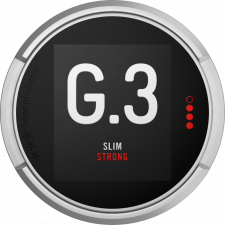 G.3 Slim Portion Strong snus can at Snusdaddy.com