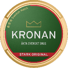 Kronan Original Portion Strong snus can at Snusdaddy.com