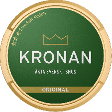 Kronan Original Portion snus can at Snusdaddy.com
