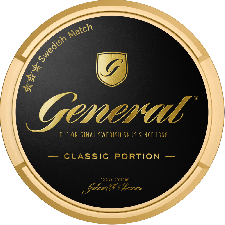 General Original Portion snus can at Snusdaddy.com