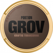 Grov Original Portion snus can at Snusdaddy.com