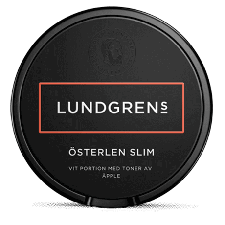 Lundgrens Österlen Slim White Portion snus can at Snusdaddy.com