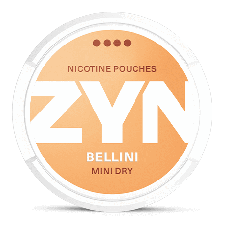 ZYN Bellini Mini Dry Extra Strong snus can at Snusdaddy.com