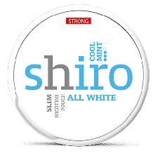 Shiro All White Slim Cool Mint Strong